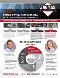 Thomas Pest Brochure